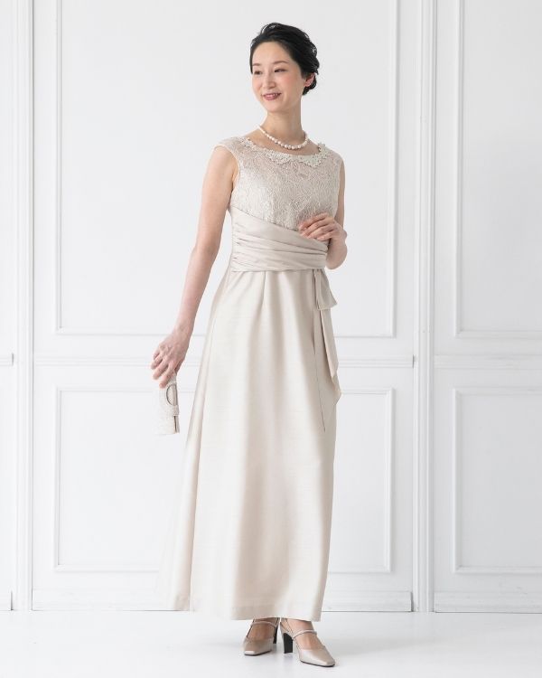 結婚式用 母親ドレス Soir Dolce デパートブランド